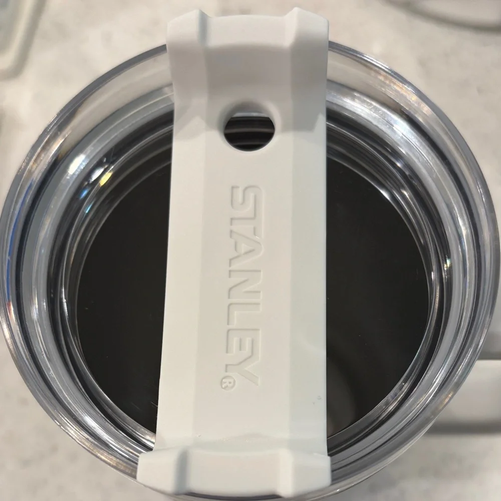 Stanley White Mug with Multicolor Speckles and Purple Base - Picture 2 of 5